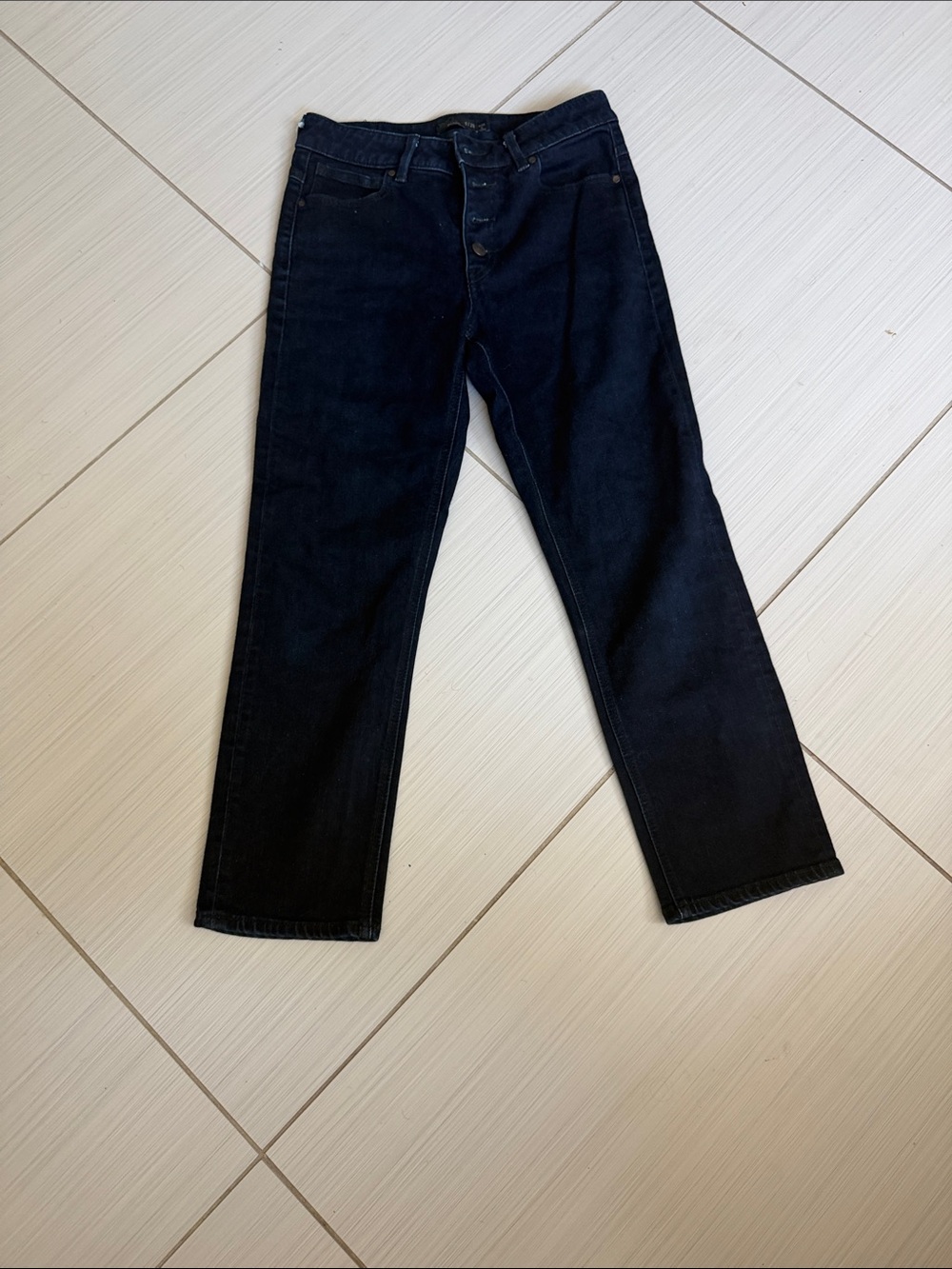 Prana Women's Black Straight-Leg Jeans